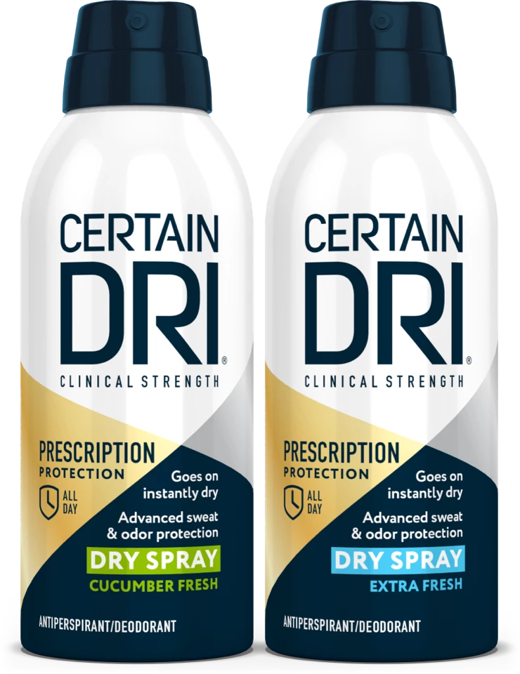 Certain Dri Prescription Strength Dry Sprays