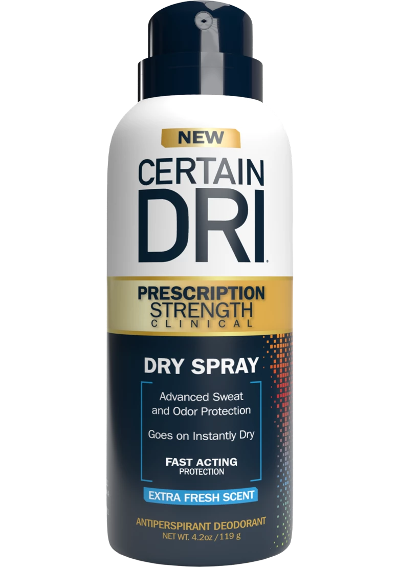 Certain Dri Prescription Strength Dry Spray