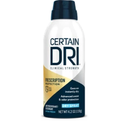 Certain Dri Dry Spray