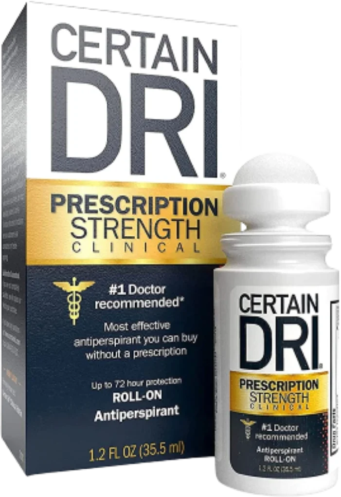 Certain Dri Prescription Strength Antiperspirant