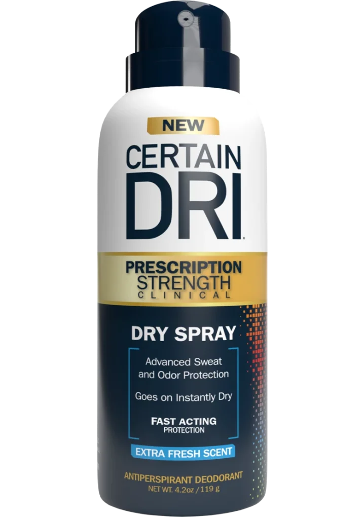 Prescription Strength Dry Spray